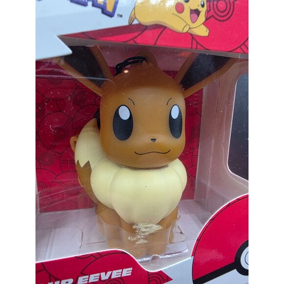 Pokémon Light-Up Eevee Figure With Hand Strap & LED Diffuser 4 Inch Collectible - Picture 3 of 8